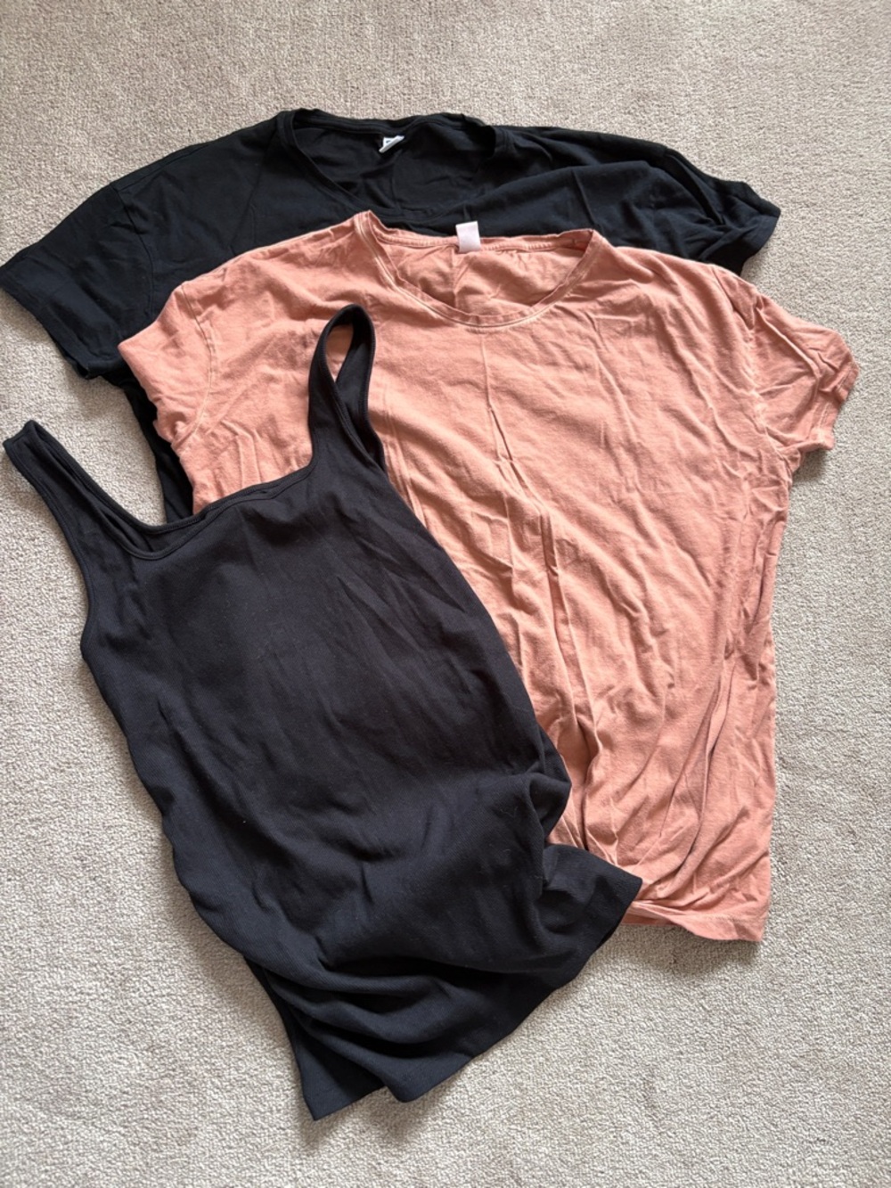 Maternity Short Sleeve Tee & Tank Set